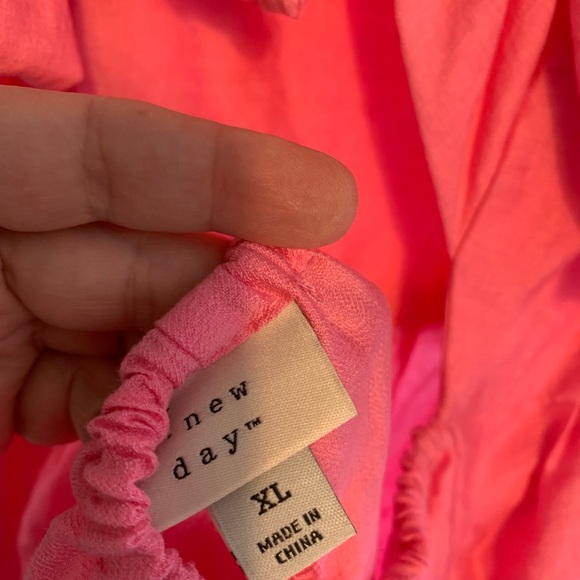 a new day sexy midi dress in bright pink. XL - Picture 5 of 5